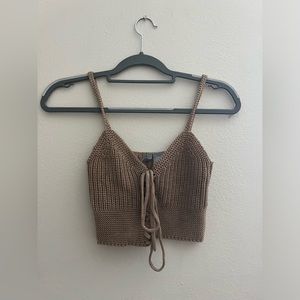 knitted tank